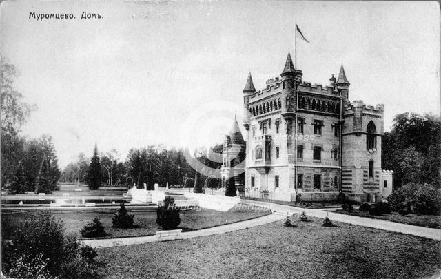 Manor house at the Muromtsevo Estate, after 1904.
