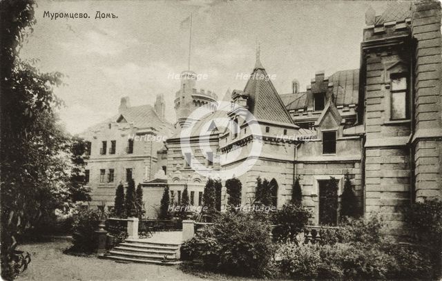 Manor house at the Muromtsevo Estate, after 1904.