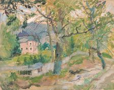 Manor house in Krasnany, 1921. Creator: Oldrich Blazicek