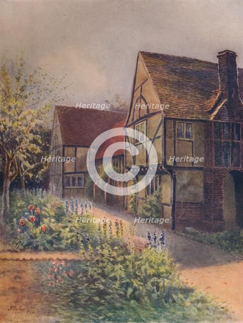 'Manor House, Walton-On-Thames', 1911, (1914). Artist: James S Ogilvy.