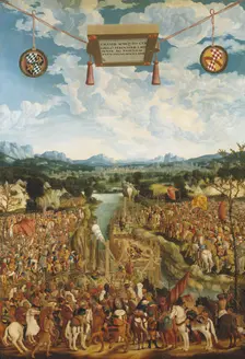 Manlius Torquatus Fighting a Gaul. Creator: Ludwig Refinger