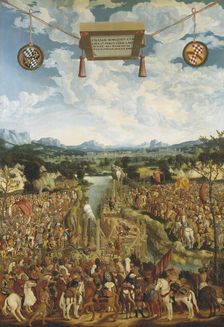 Manlius Torquatus Fighting a Gaul. Creator: Ludwig Refinger