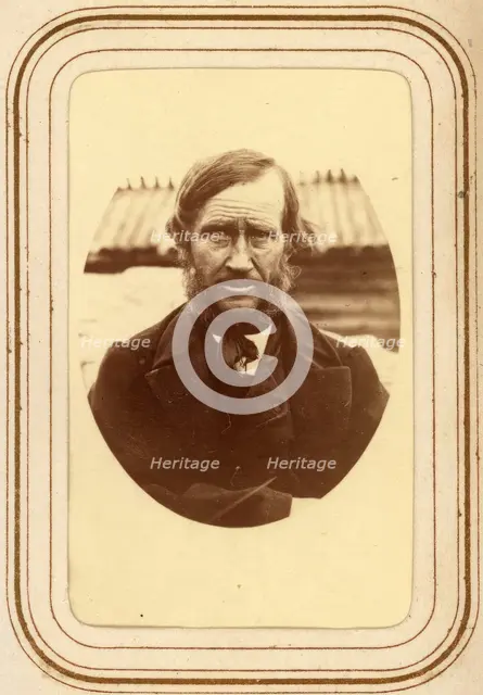 "Mannberg the bellman, Quickjock", 1868.  Creator: Lotten von Duben.