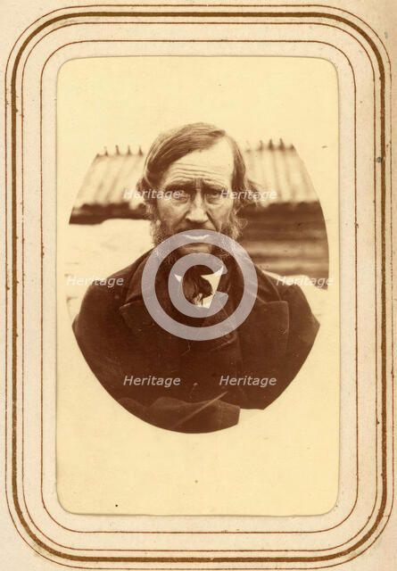 "Mannberg the bellman, Quickjock", 1868.  Creator: Lotten von Duben.