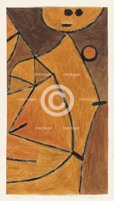 Mannequin, 1940. Creator: Klee, Paul (1879-1940).