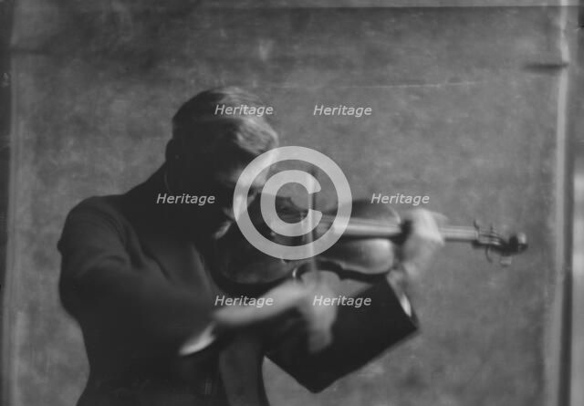 Mannes, David, Mr., portrait photograph, 1916 Apr. 28. Creator: Arnold Genthe.
