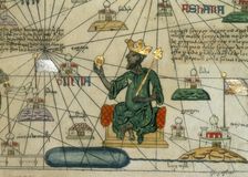 Mansa Musa, King of Mali, 1375. Creator: Abraham Cresques
