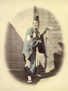 \Mansai,\ or Wandering Actors, 1866-1867. Creator: Felice Beato