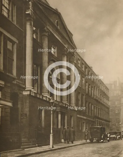 'Mansion Built By The Brothers Adam for the Royal Society of Arts', c1935. Creator: Unknown.