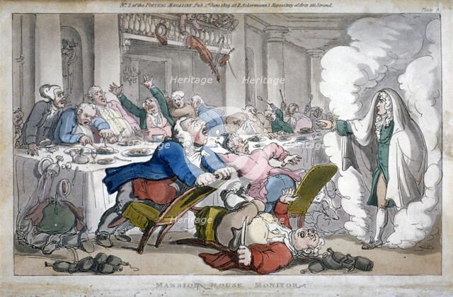 'Mansion House Monitor', 1809. Artist: Anon