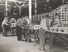 Manpower: Negro bomber plant workers, 1942-05. Creator: Howard Liberman