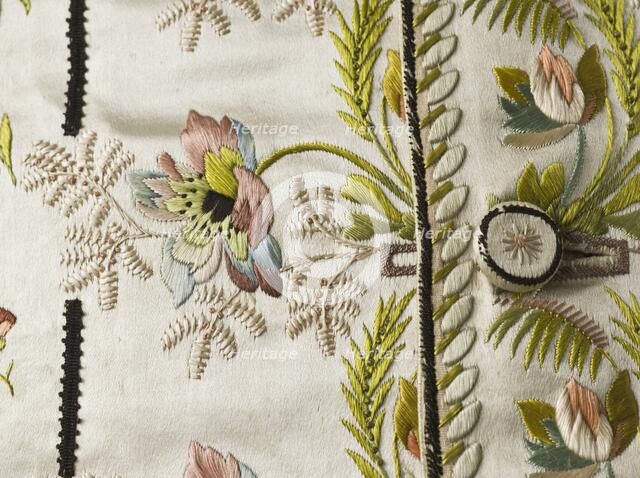 Man's Vest (image 3 of 10), Altered c.1795. Creator: Unknown.