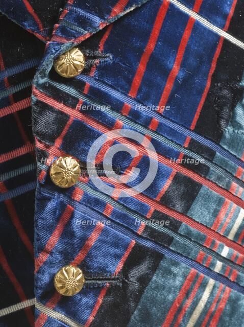 Man's Vest (image 3 of 3), c.1840. Creator: Unknown.