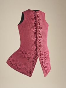 Man’s waistcoat, French, c.1750. Creator: Unknown
