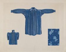 Man's Work Shirt, c. 1937. Creator: Verna Tallman
