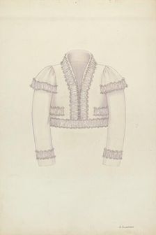 Man's Bolero, c. 1936. Creator: Syrena Swanson