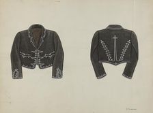 Man's Bolero, c. 1936. Creator: Syrena Swanson