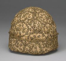 Man's Cap, England, 1575/1600. Creator: Unknown