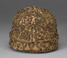 Man's Cap, England, 16th century. Creator: Unknown