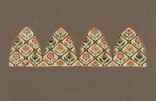 Man's Cap (Unassembled), England, 1601/25. Creator: Unknown