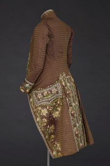 Man's Coat, France, 1780s. Creator: Unknown
