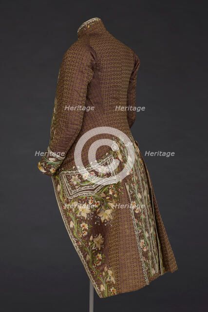 Man's Coat, France, 1780s. Creator: Unknown.