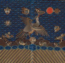 Man's Court Badge, China, 1880/1900, Qing dynasty (1644-1911). Creator: Unknown