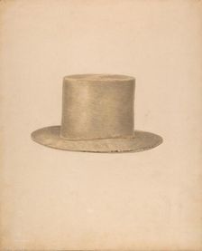 Man's Hat, c. 1939. Creator: Alvin Shiren