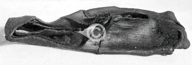 Man's Horned Toe Shoe, England, 16th century. Creator: Unknown.