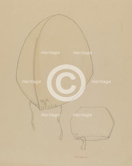Man's Night Cap, c. 1936. Creator: Doris Beer.