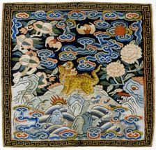 Man's Rank Badge, China, 1880/1900, Qing dynasty (1644-1911). Creator: Unknown