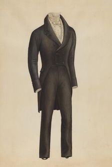 Man's Suit, 1935/1942. Creator: Henry De Wolfe