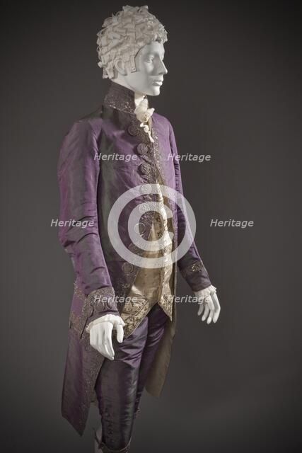 Man's suit, Europe, c.1790, altered c.1805. Creator: Unknown.