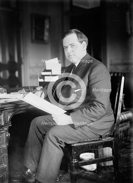 Manton M. Wyvell, Private Secretary To Sec. Bryan, State Department, 1913. Creator: Unknown.