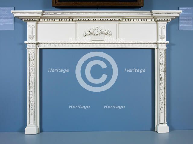Mantel, 1813. Creator: Samuel Field McIntire.