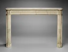Mantel and Hearth , c. 1770-1790. Creator: Unknown