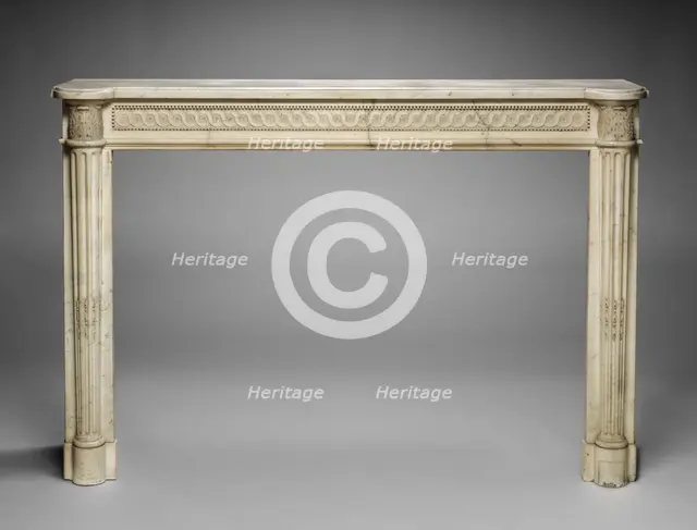 Mantel, c. 1770-1790. Creator: Unknown.