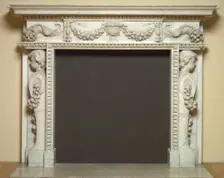 Mantel, c. 1730. Creator: William Kent (British, 1685-1748), probably by