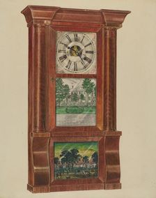 Mantel Clock, 1938. Creator: Francis Law Durand