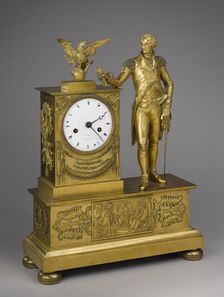 Mantel Clock, c1815-19. Creator: Jacques Nicolas Pierre Francois Dubuc