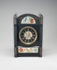 Mantel Clock, England, 1875/80. Creator: Unknown
