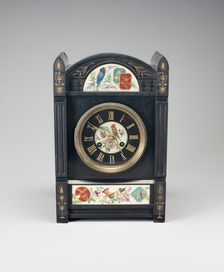 Mantel Clock, England, 1875/80. Creator: Unknown