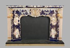 Mantel, Staffordshire, 1830/45. Creator: Charles James Mason