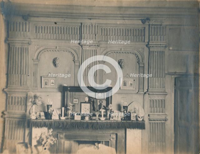 Mantelpiece, late 19th-early 20th century?  Creator: Unknown.