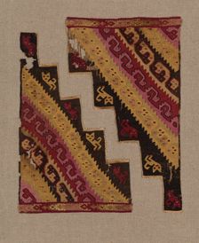 Mantle Corners, Peru, 1000/1476. Creator: Unknown