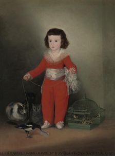 Manuel Osorio Manrique de Zuñiga (1784-1792), 1787-88. Creator: Francisco Goya