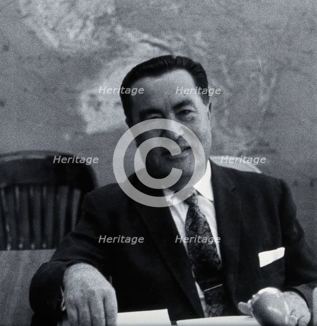 Manuel Baldomero Márquez Escobedo, c1960s. Creator: Leonard Jan Bruce-Chwatt.