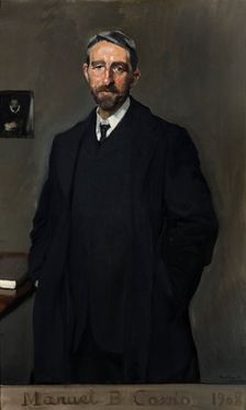 Manuel Bartolomé Cossío, 1908. Creator: Joaquin Sorolla y Bastida