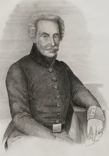 Manuel de Medina Verdes y Cabañas (1773-1856), General and Minister of the Carlist War, 1842, Creator: Jose Gomez