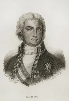 Manuel de Godoy y Alvarez de Faria, Spanish politician, 1851. Creator: Pedro Hortigosa